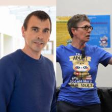 Antoine Girard et Sophie Tabouriech